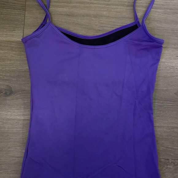 Bloch Purple Dance Camisole with Built-In Bra – Size S - Picture 5 of 7